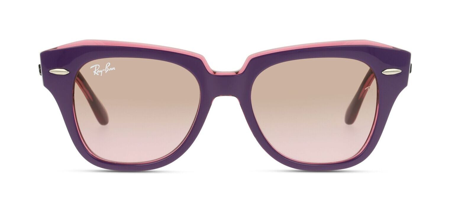 Lunettes de soleil Ray Ban Wayfarer 0RJ9186S Violet pour Enfant McOptic