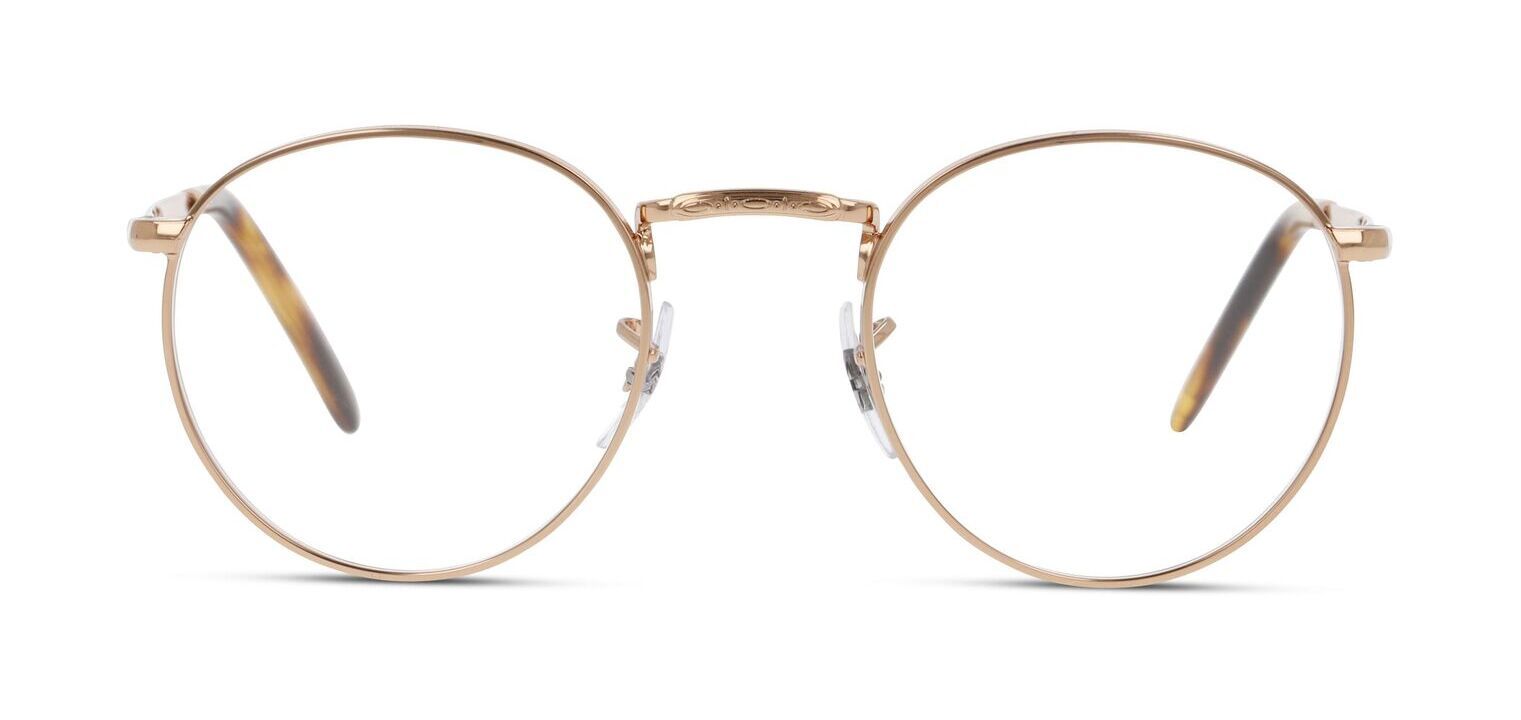 Ray-Ban Rund Brillen 0RX3637V Rosa für Damen/Herren