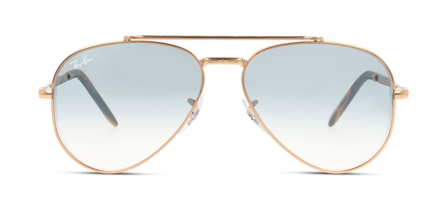 Lunettes de soleil Homme-Femme Ray-Ban 0RB3625 Pilot Rose