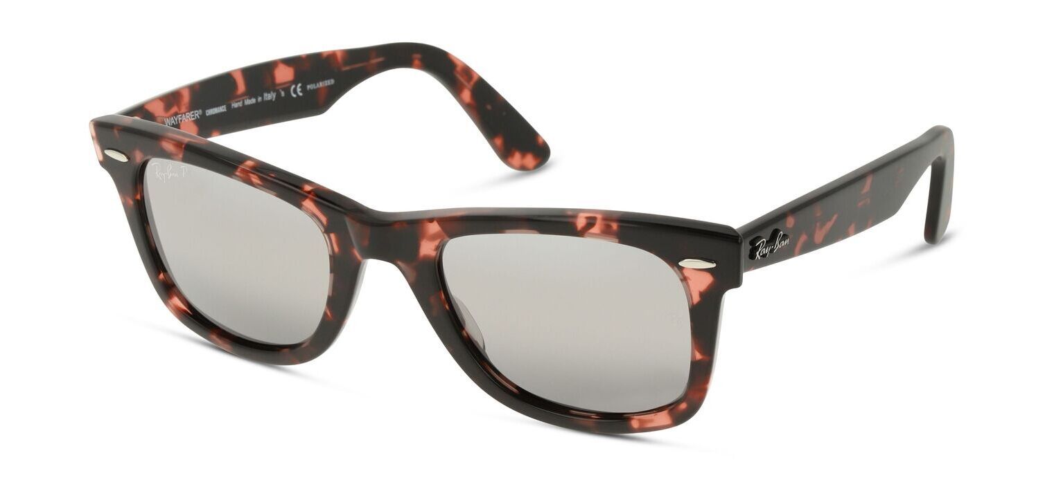 Ray-Ban Quadratisch Sonnenbrillen 0RB2140 Rosa für Damen/Herren