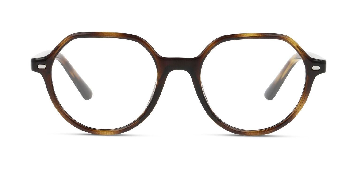 Ray-Ban Rund Brillen 0RY9095V Havana für Kinder