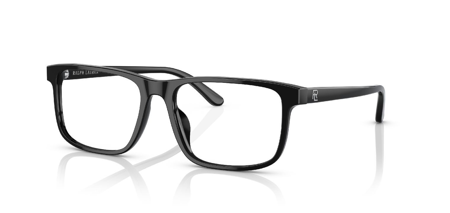 Ralph Lauren Rechteckig Brillen 0RL6225U Schwarz für Herren