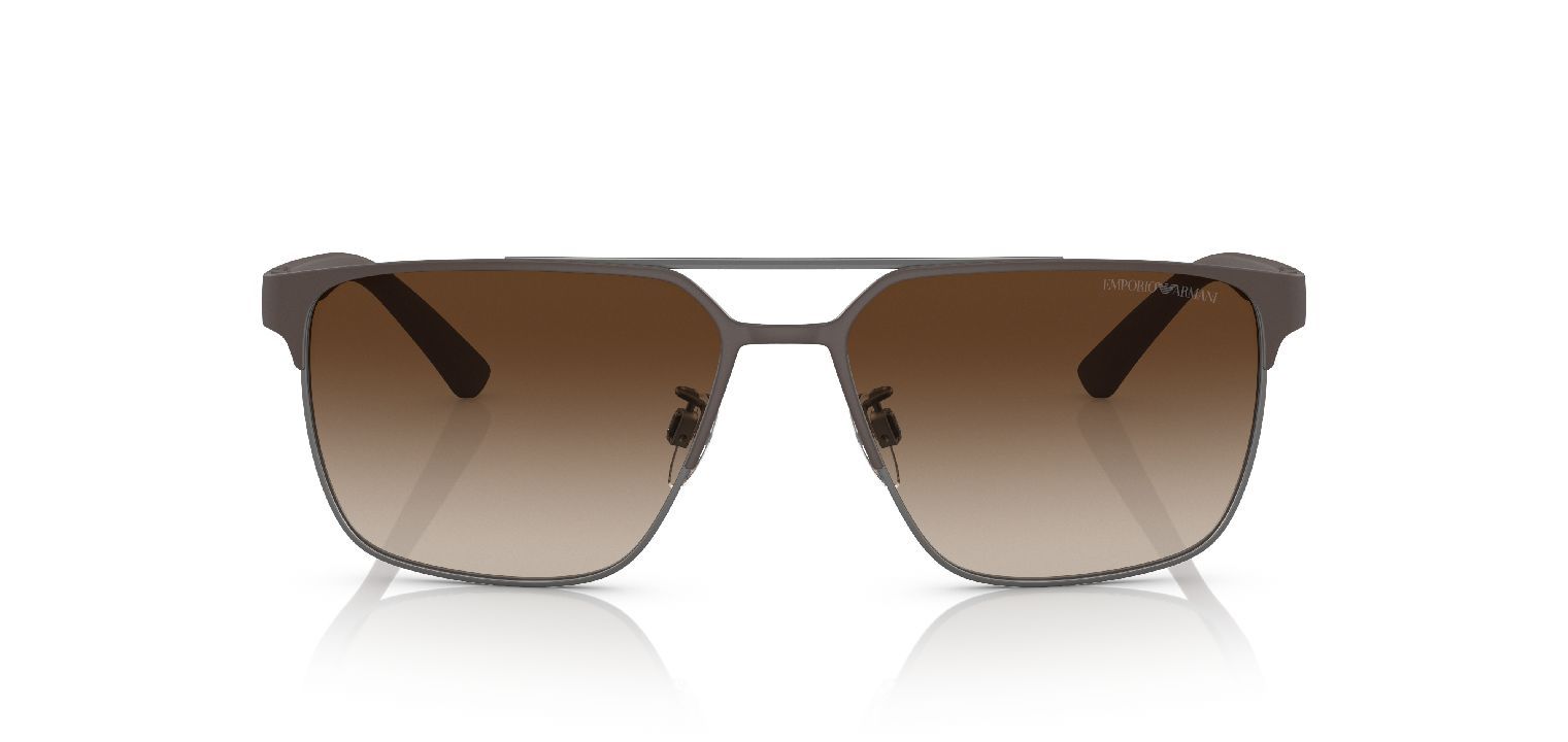 Emporio Armani Quadratisch Sonnenbrillen 0EA2134 Braun für Herren