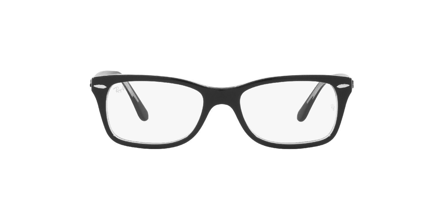 Ray-Ban Brillen Herr-Dame 0RX5428 Quadratisch Schwarz