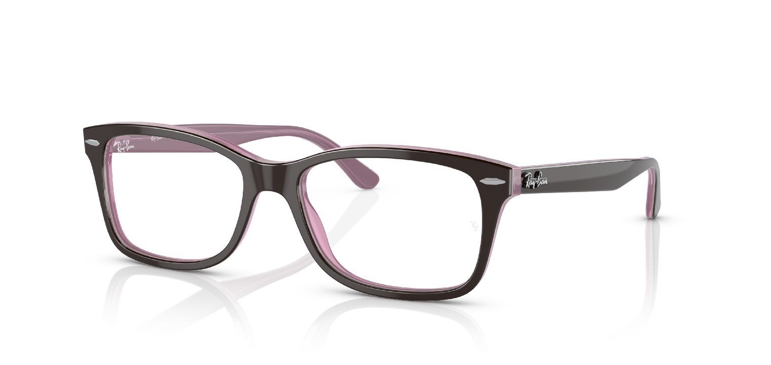 Ray-Ban Rechteckig Brillen 0RX5428 Schwarz für Damen/Herren