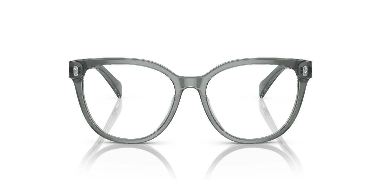 Ralph Oval Brillen 0RA7153 Grau für Damen