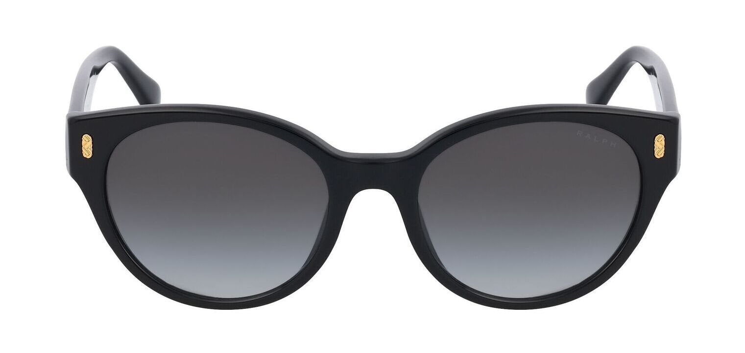 Lunette ronde store noir femme
