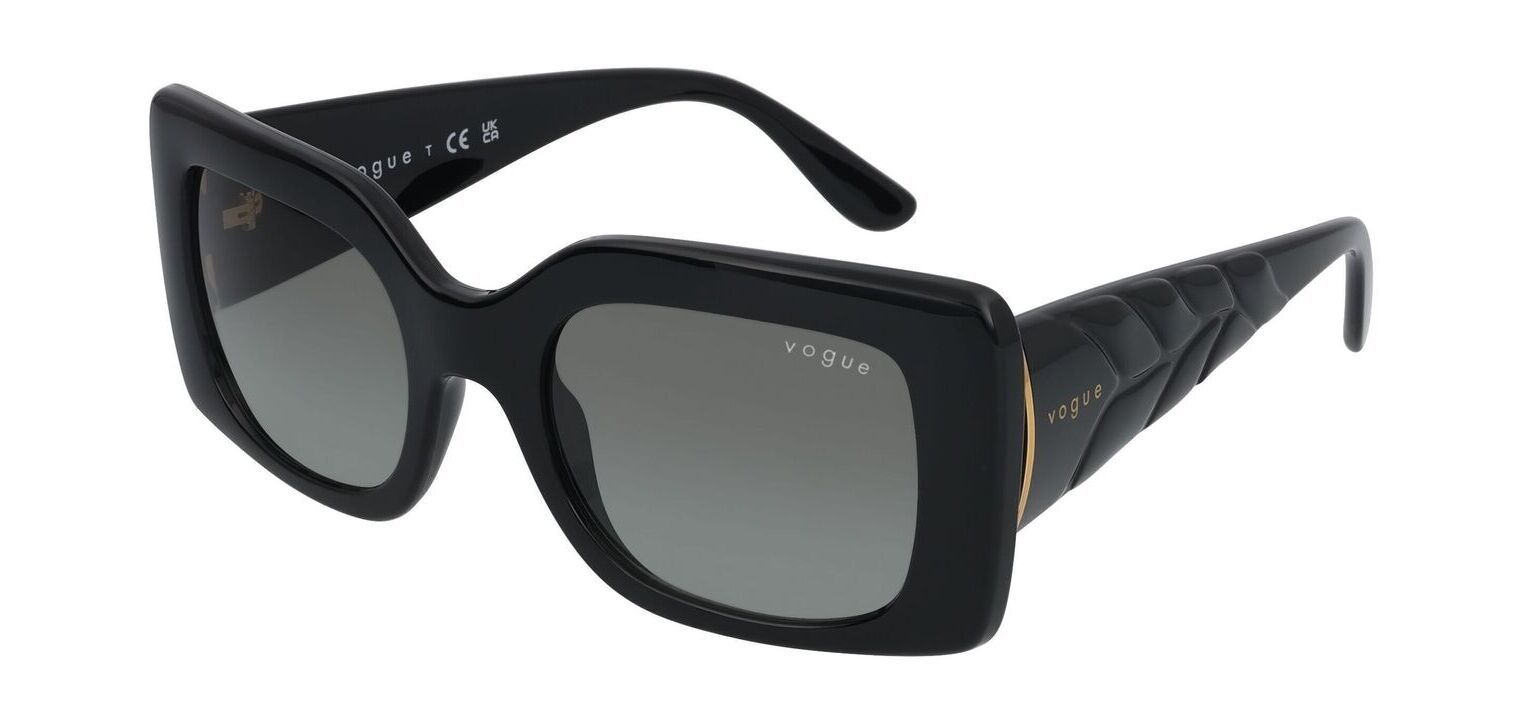 Lunettes de soleil Femme Vogue 0VO5481S Rectangle Noir McOptic