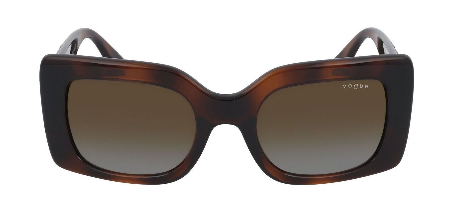 Lunettes de soleil Femme Vogue 0VO5481S Rectangle Marron