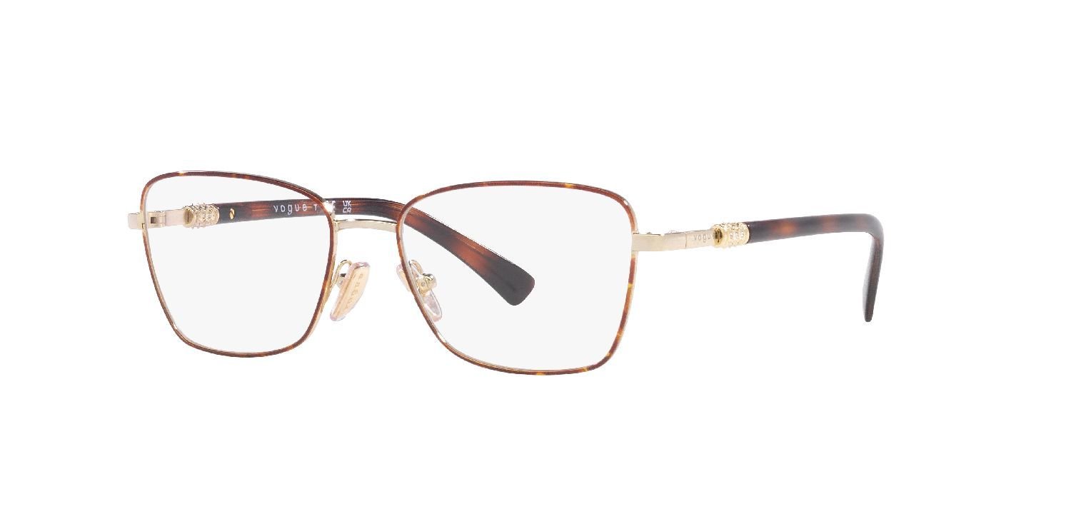 Vogue Schmetterling Brillen 0VO4271B Havana für Damen