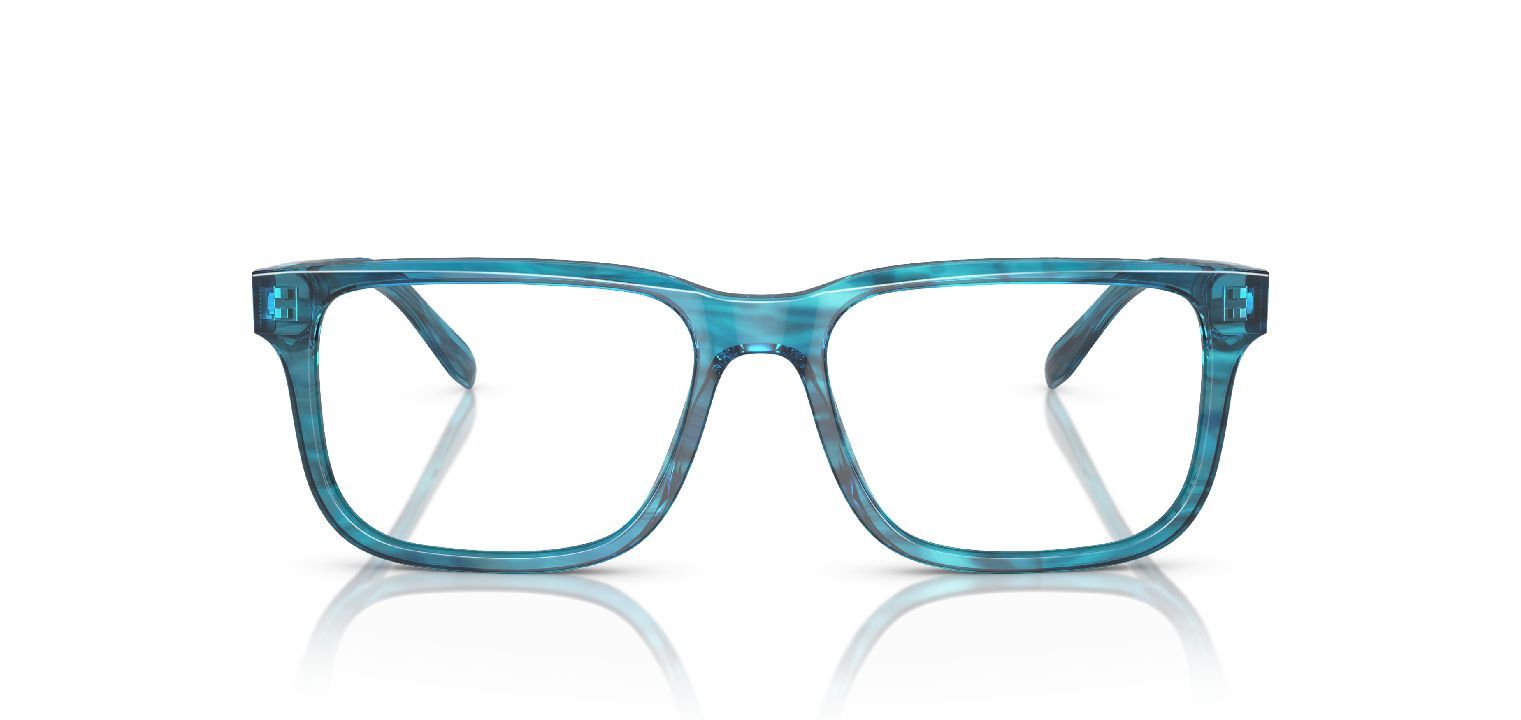 Emporio Armani Rechteckig Brillen 0EA3218 Blau für Herren