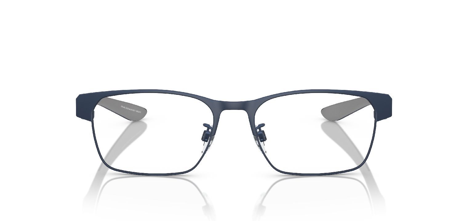 Emporio Armani Rechteckig Brillen 0EA1141 Blau für Herren