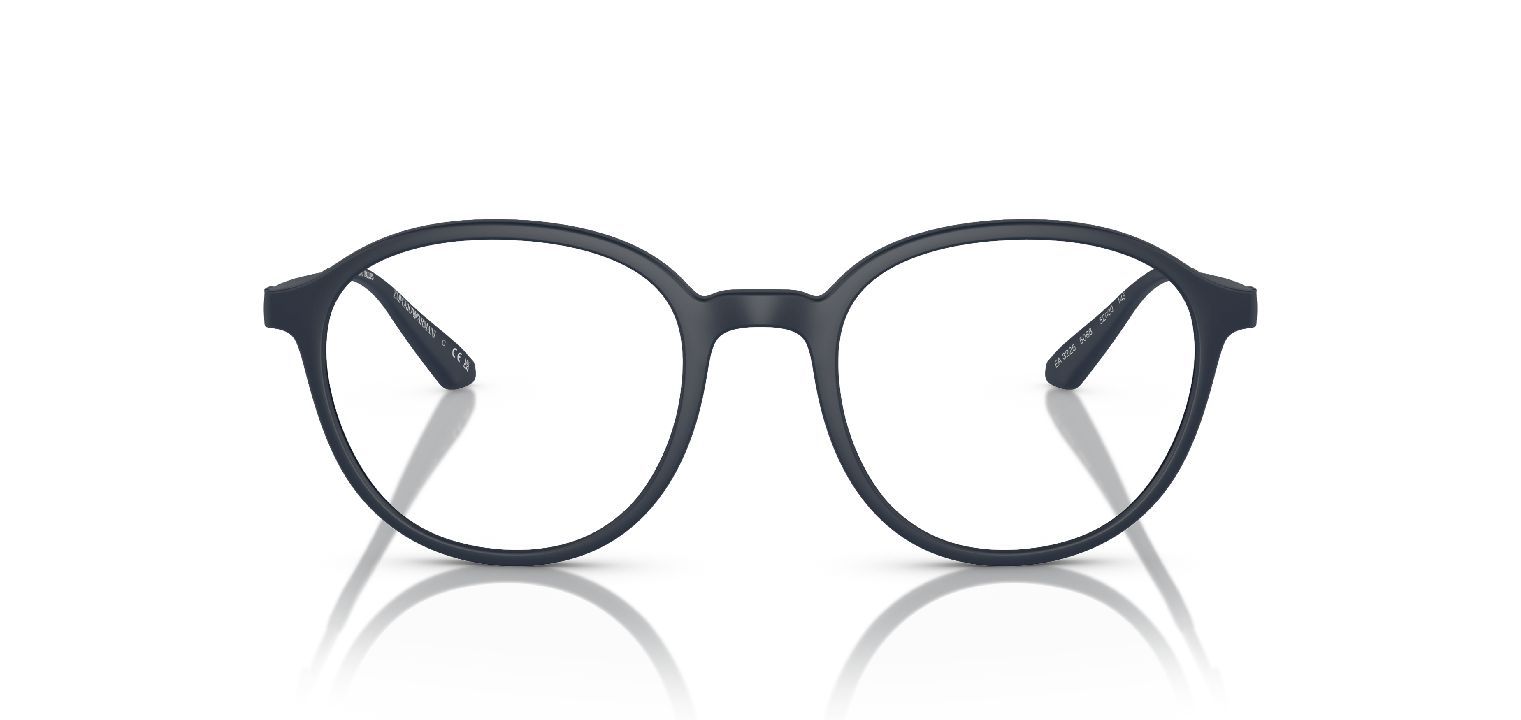 Emporio Armani Rund Brillen 0EA3225 Blau für Herren
