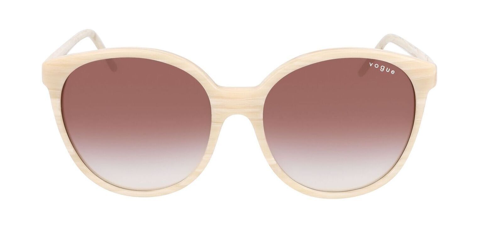 Lunettes de soleil Femme Vogue 0VO5509S Ronde Beige