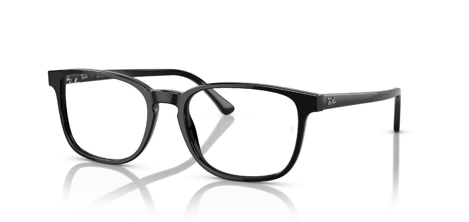 Ray-Ban Quadratisch Brillen 0RX5418 Schwarz für Damen/Herren