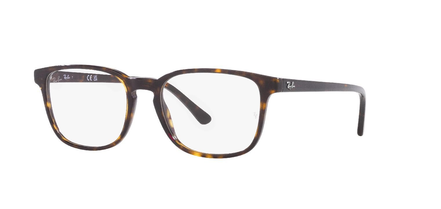 Ray-Ban Quadratisch Brillen 0RX5418 Schildpatt für Damen/Herren