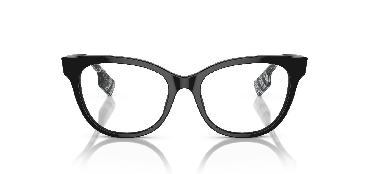 Burberry Schmetterling Brillen 0BE2375 Schwarz für Damen