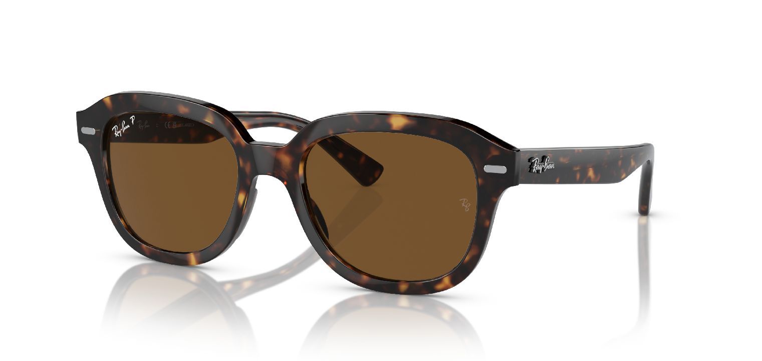 Lunettes de soleil Homme-Femme Ray-Ban 0RB4398 Carré Ecaille