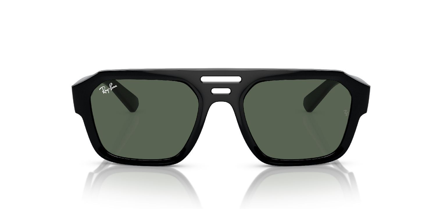 Ray-Ban Rechteckig Sonnenbrillen 0RB4397 Schwarz für Damen/Herren