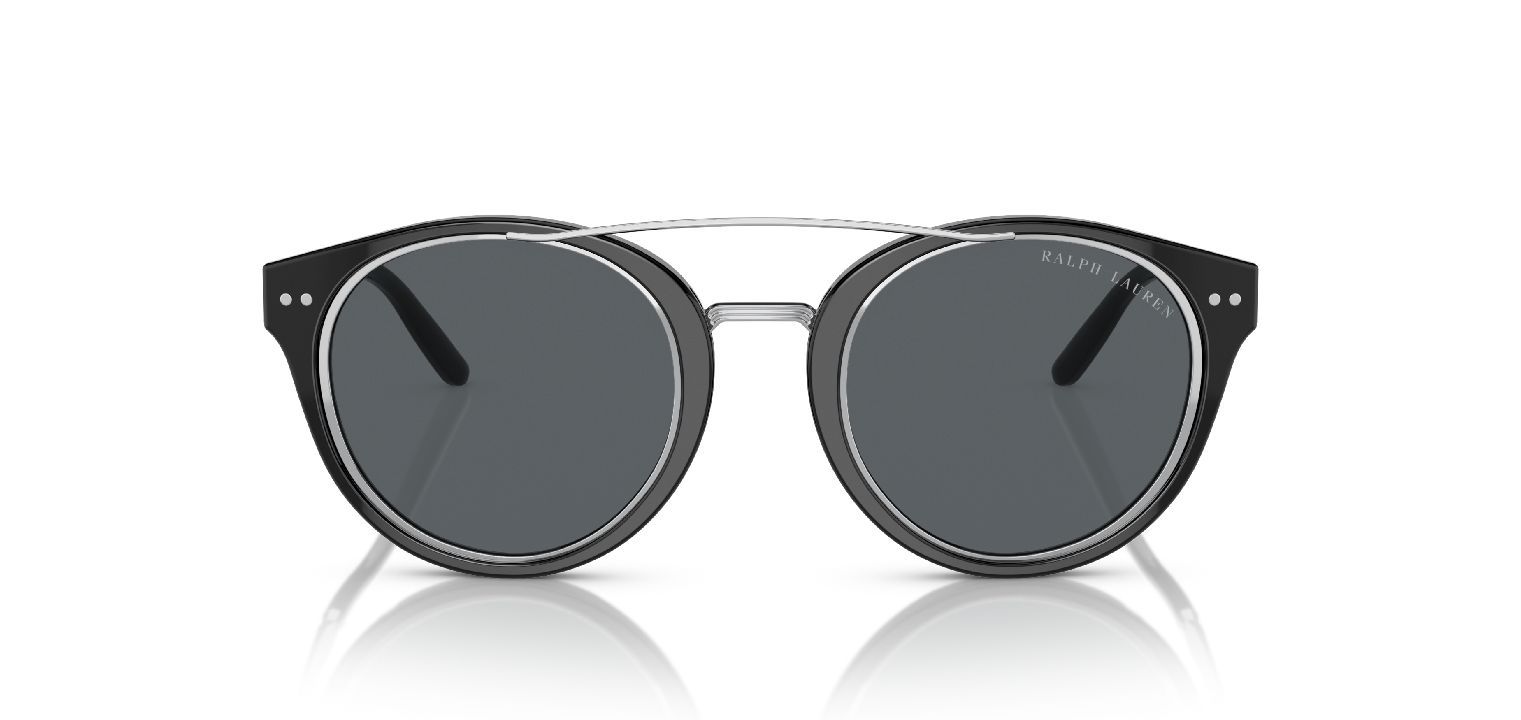 Lunettes de soleil Ralph Lauren Ronde 0RL8210 Noir pour Homme