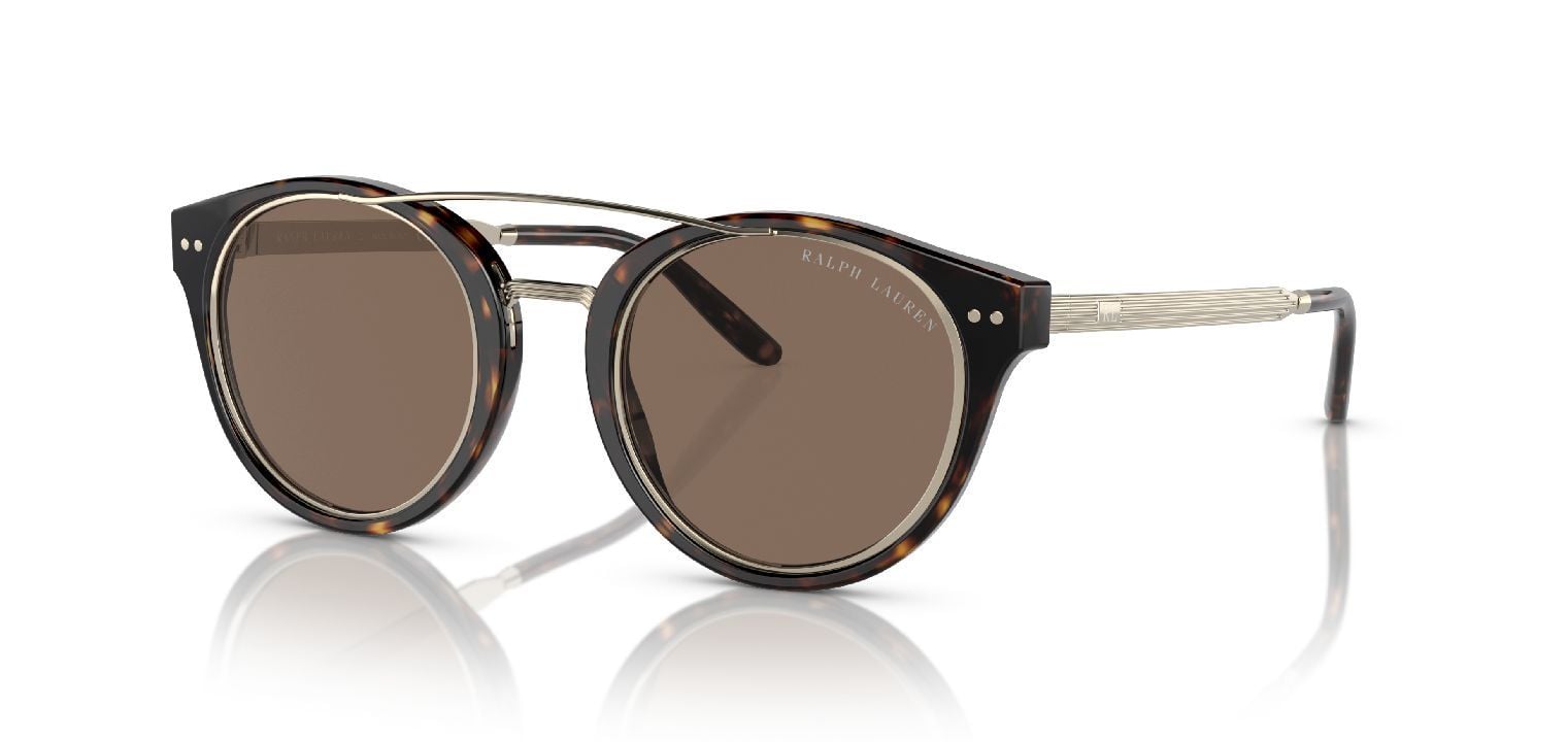 Occhiali da sole Ralph Lauren Rotonda 0RL8210 Tartarugato da Uomo