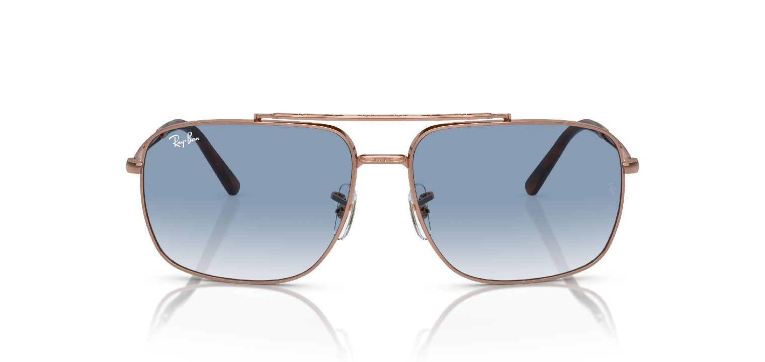 Ray-Ban Sonnenbrillen Herr-Dame 0RB3796 Quadratisch Rosa