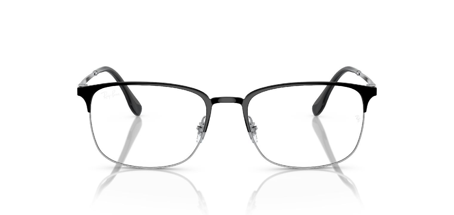 Ray-Ban Rechteckig Brillen 0RX6494 Schwarz für Damen/Herren