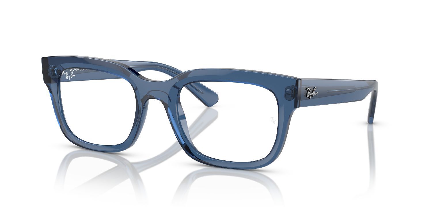 Lunettes de vue Homme-Femme Ray-Ban 0RX7217 Rectangle Bleu