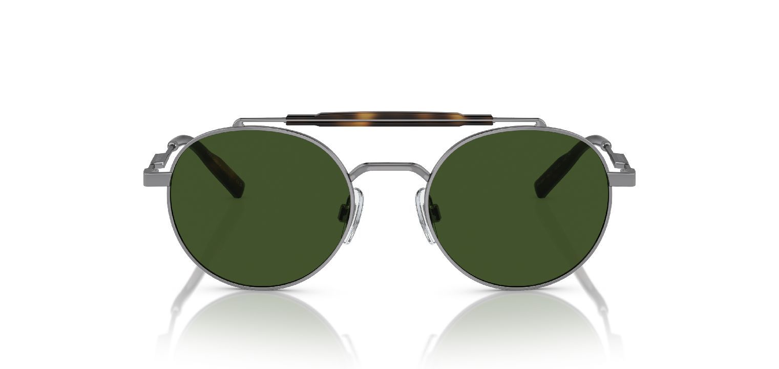 Dolce & Gabbana Rund Sonnenbrillen 0DG2295 Grau für Herren