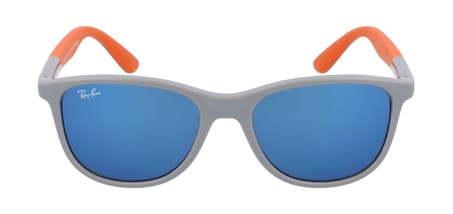 Ray-Ban Rechteckig Sonnenbrillen 0RJ9077S Grau für Kinder