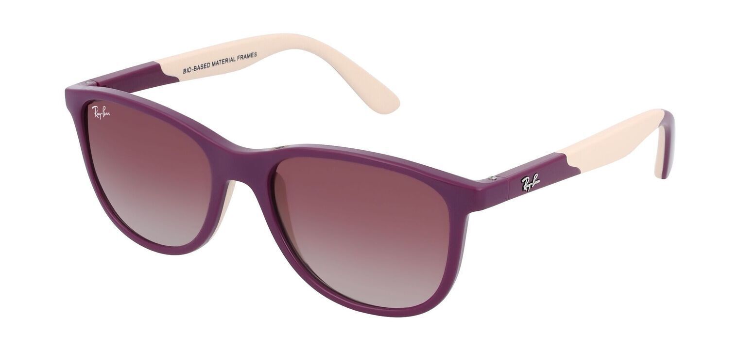 Ray-Ban Sonnenbrillen Kinder 0RJ9077S Quadratisch Violett