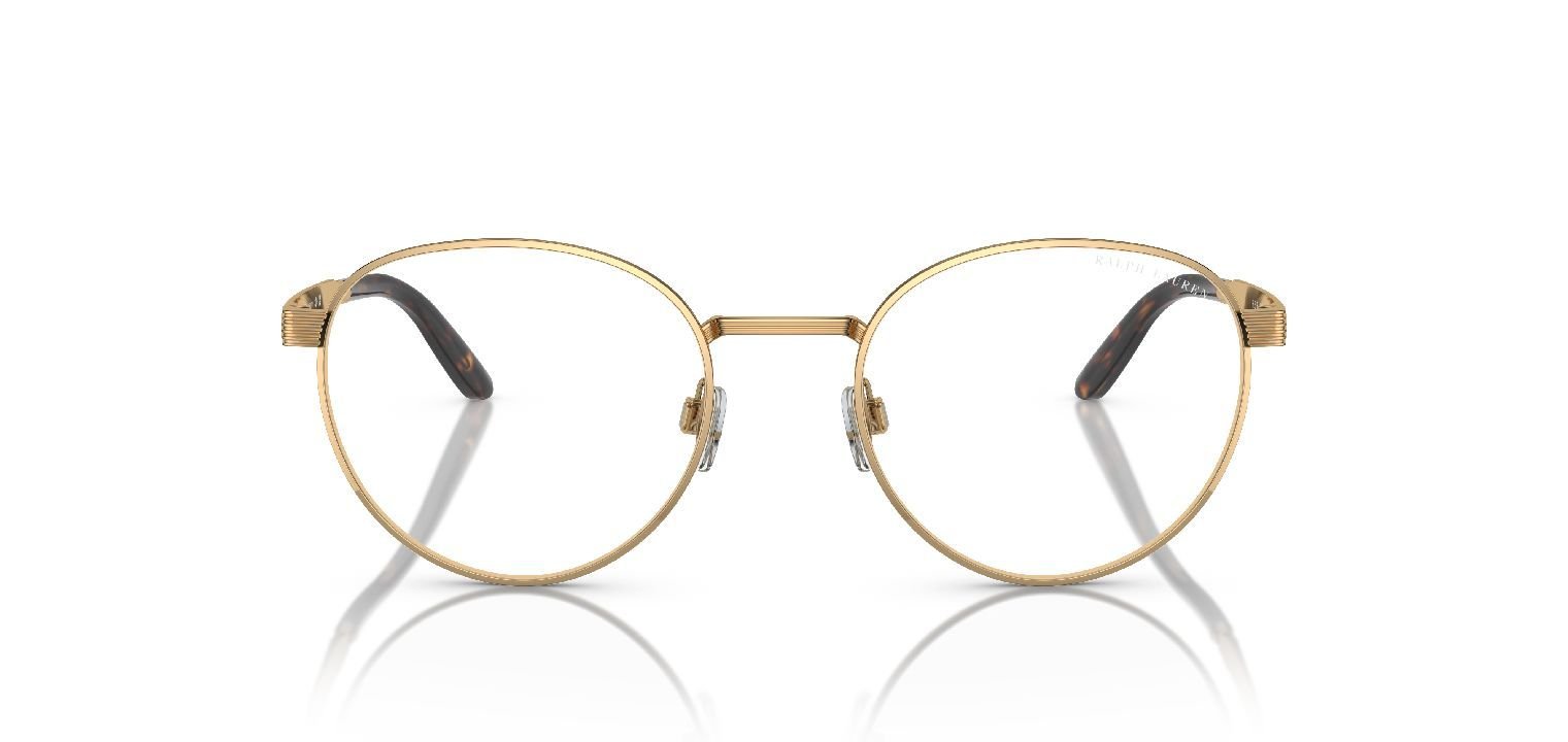 Lunettes de vue Ralph Lauren Ronde 0RL5118 Doré pour Homme
