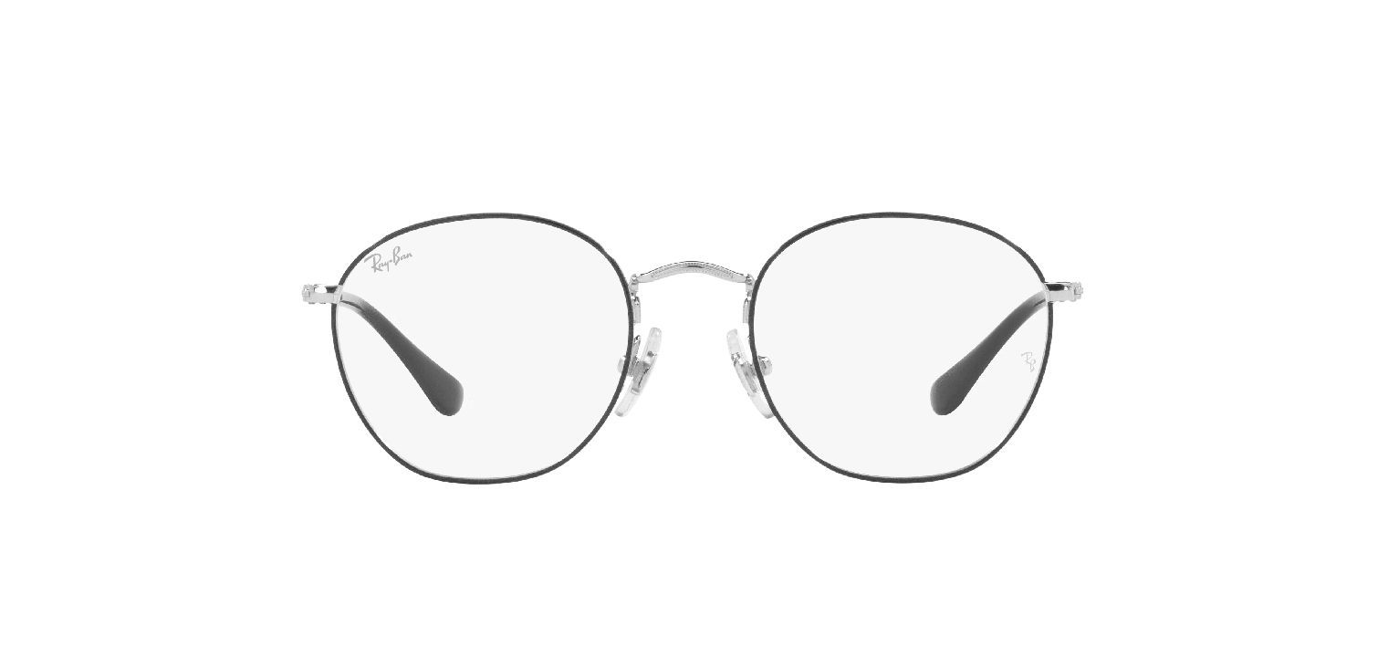 Ray-Ban Rund Brillen 0RY9572V Schwarz für Kinder
