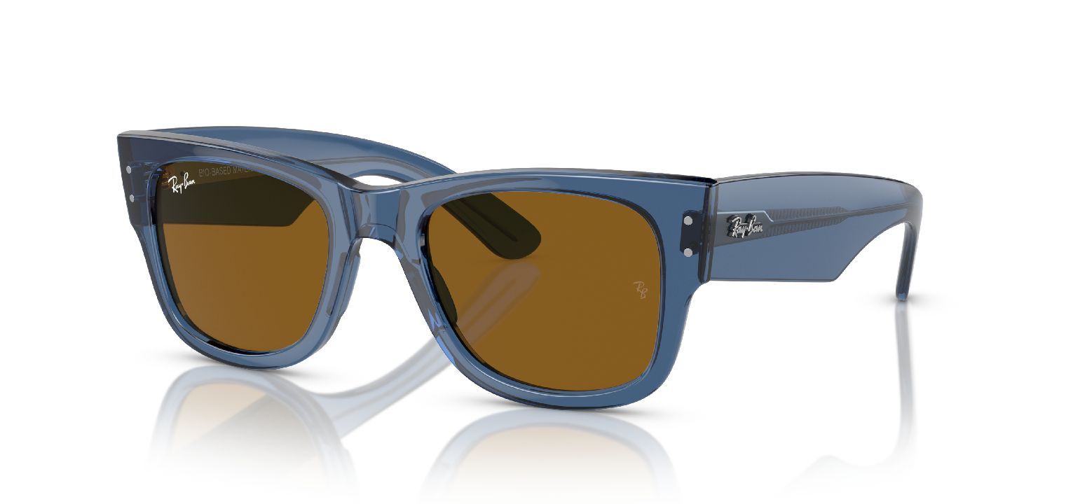 Occhiali da sole Uomo-Donna Ray-Ban 0RB0840S Quadrata Blu