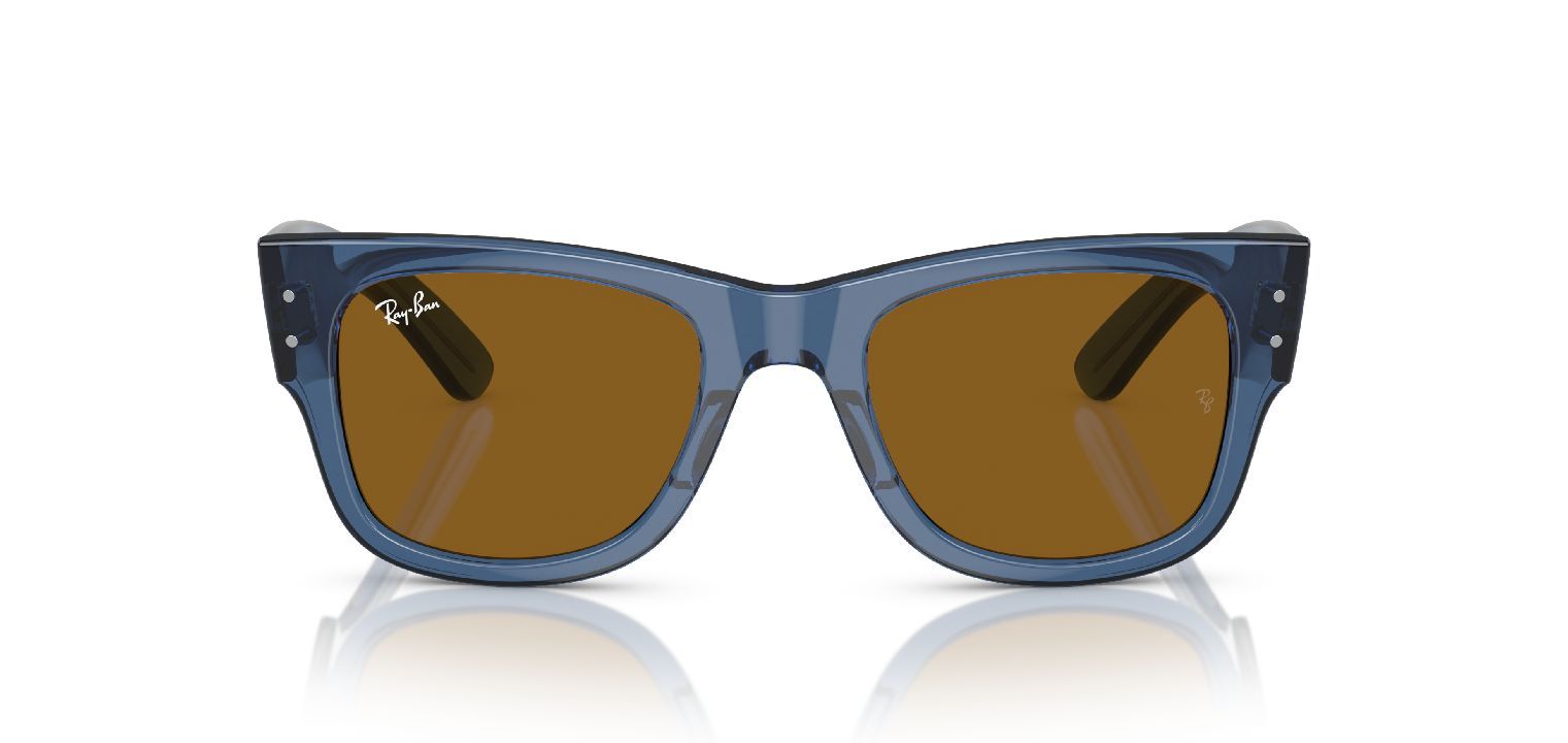 Lunettes de soleil Homme-Femme Ray-Ban 0RB0840S Carré Bleu