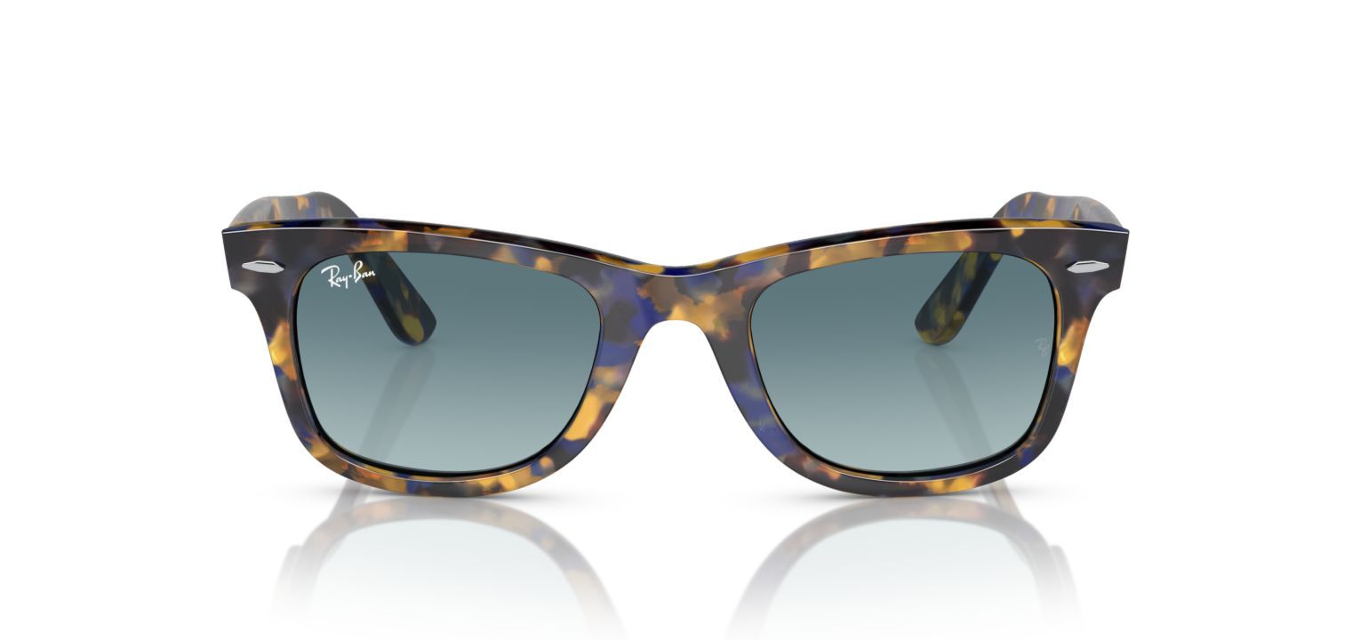 Ray-Ban Quadratisch Sonnenbrillen 0RB2140 Gelb für Damen/Herren