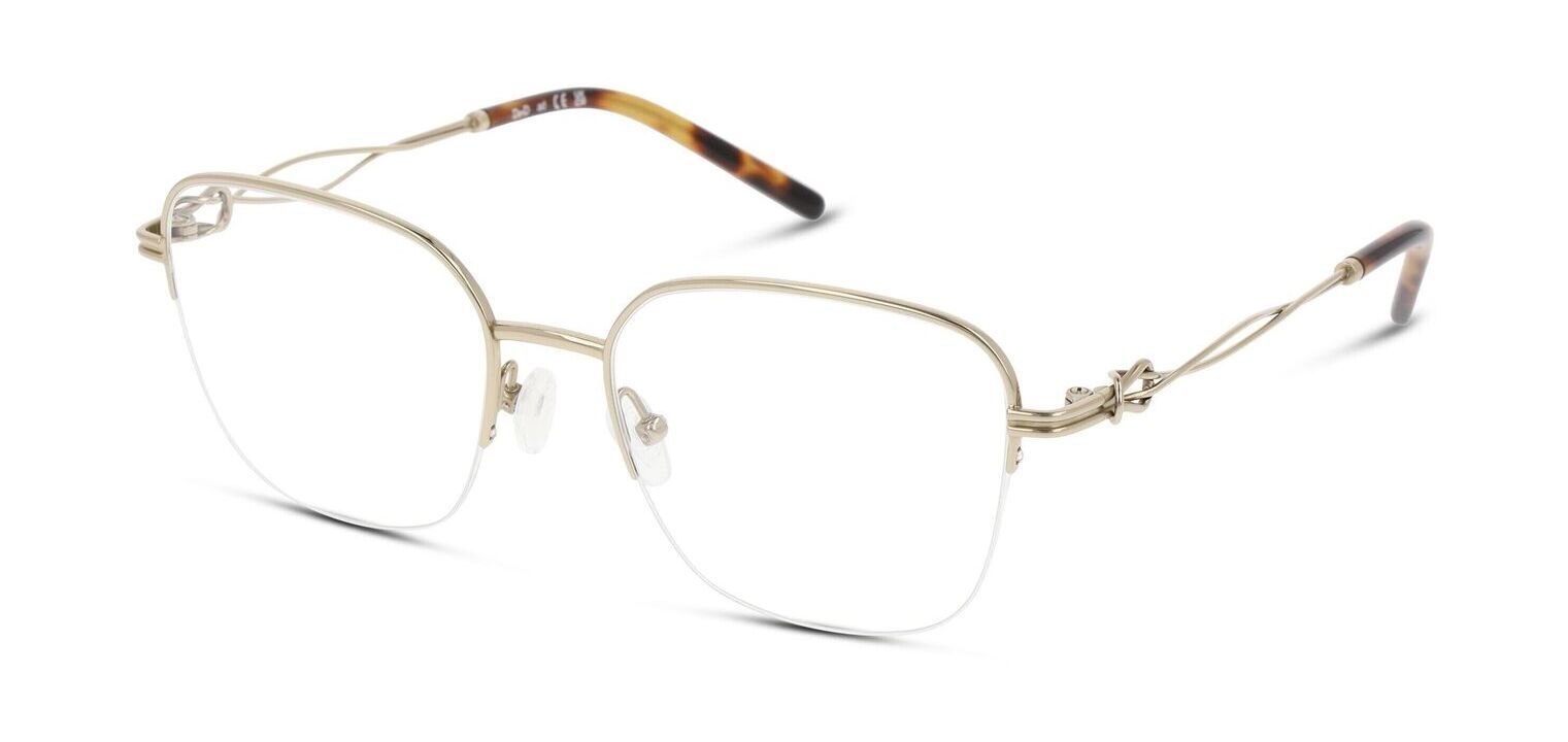 DbyD Quadratisch Brillen 0DB1134T Gold für Damen
