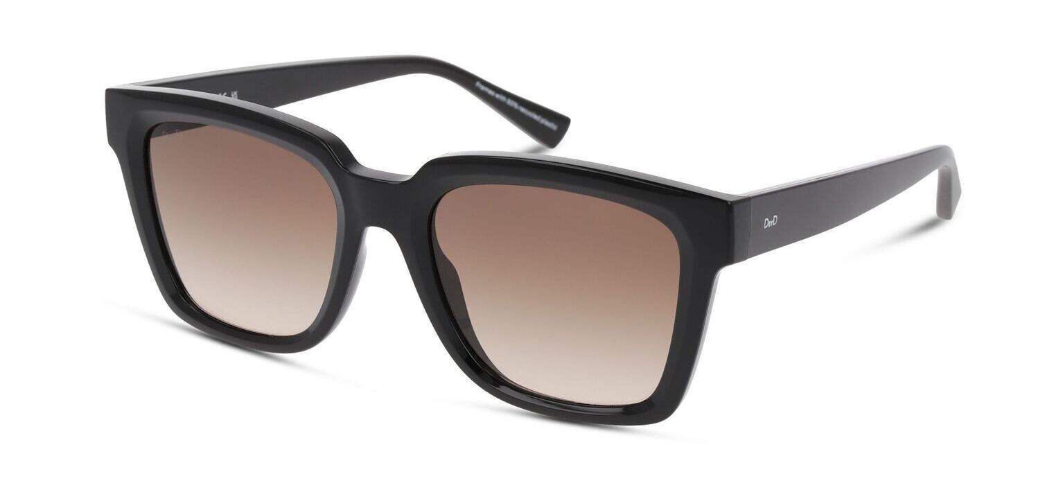 DbyD Quadratisch Sonnenbrillen 0DB6018 Schwarz für Damen/Herren