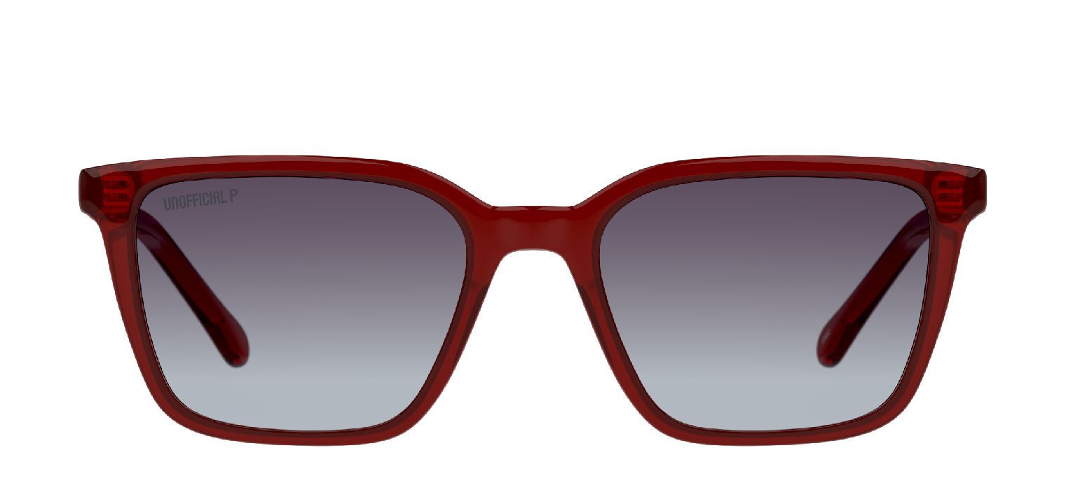 Unofficial Quadratisch Sonnenbrillen 0UJ6035 Rot für Kinder