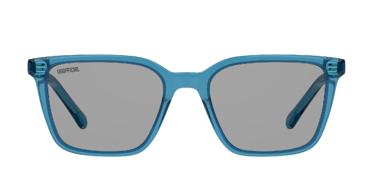 Unofficial Quadratisch Sonnenbrillen 0UJ6035 Blau für Kinder