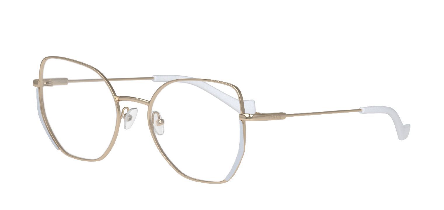 Lunettes de vue Unofficial Papillon 0UO1154 Doré pour Femme