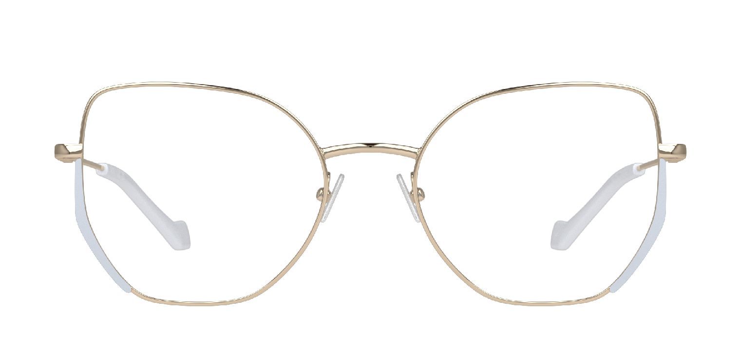 Lunettes de vue Unofficial Papillon 0UO1154 Doré pour Femme