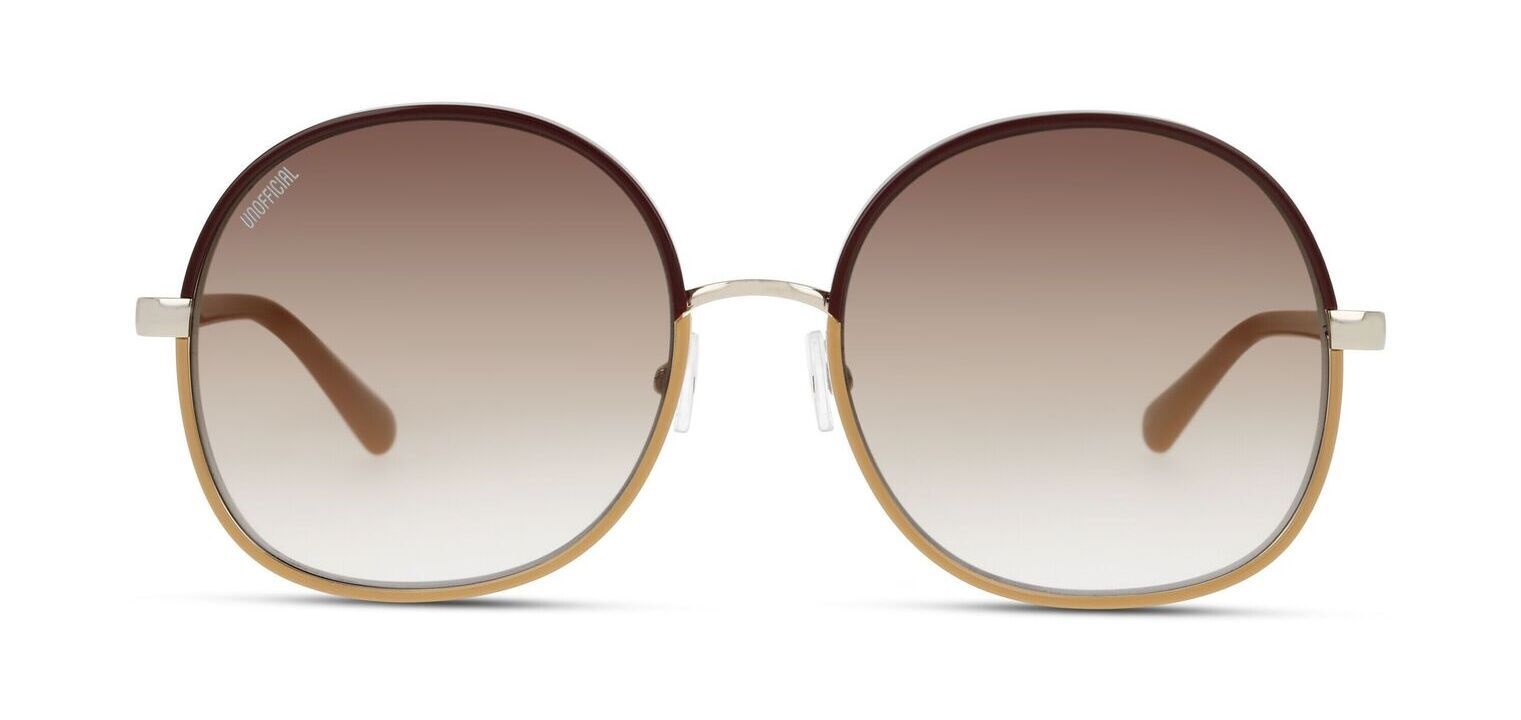 Unofficial Quadratisch Sonnenbrillen 0UO5108 Rosa für Damen