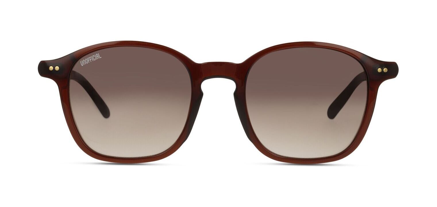 Unofficial Quadratisch Sonnenbrillen 0UO6161 Rot für Herren