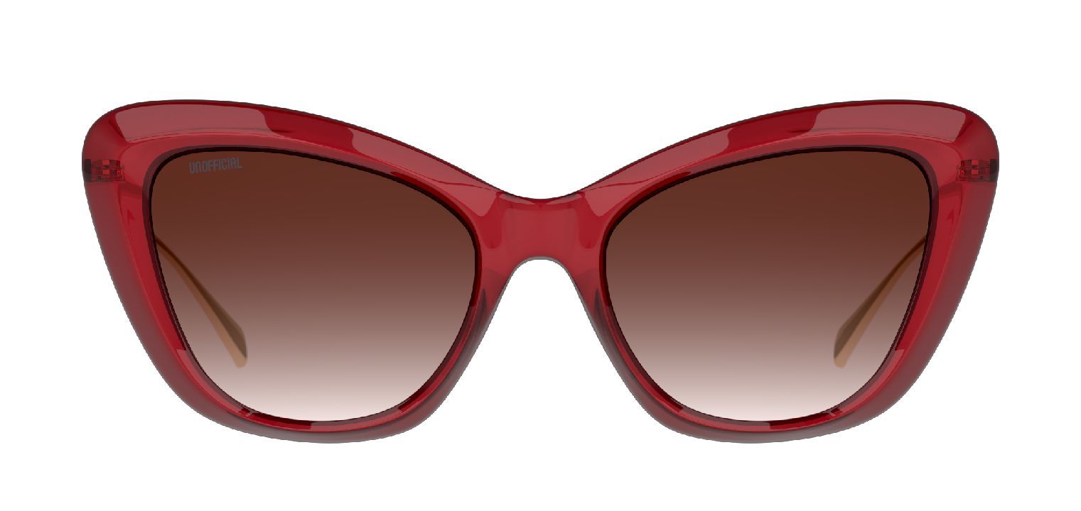 Unofficial Schmetterling Sonnenbrillen 0UO6164 Rosa für Damen