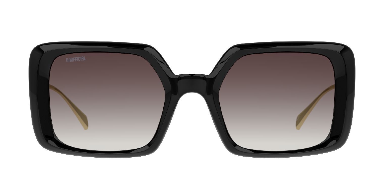 Lunettes de soleil Femme Unofficial 0UO6166 Rectangle Noir