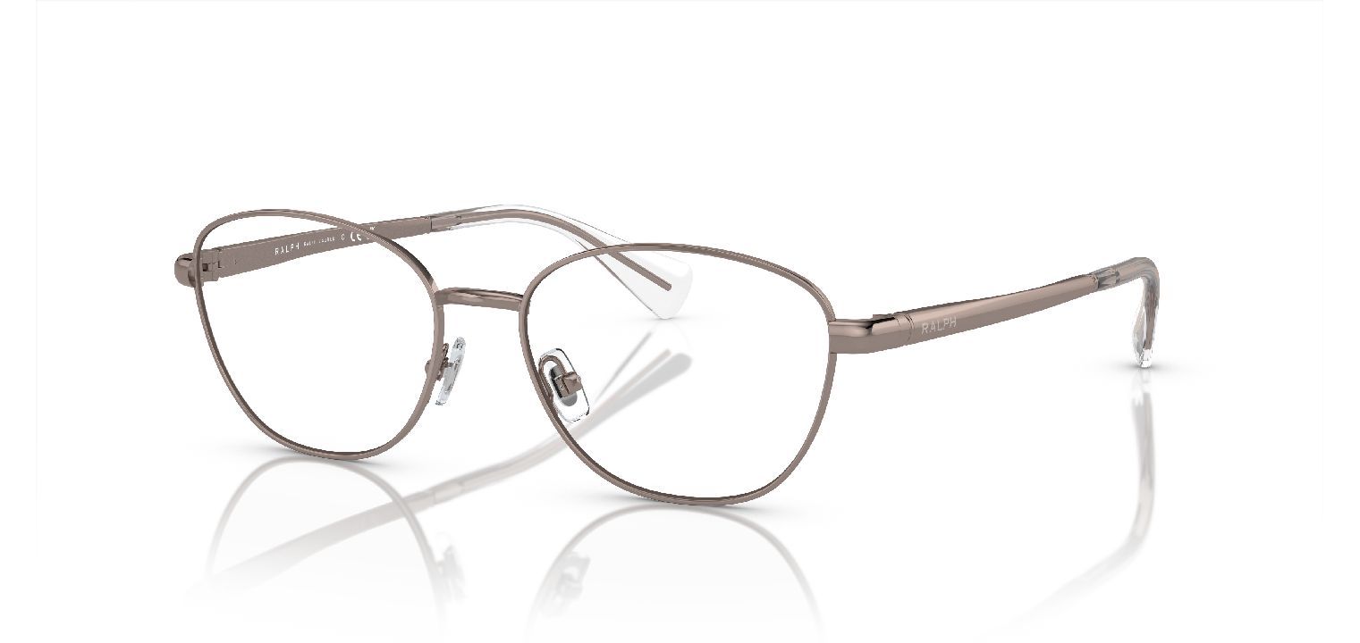 Lunettes de vue Ralph Ovale 0RA6057 Rose pour Femme