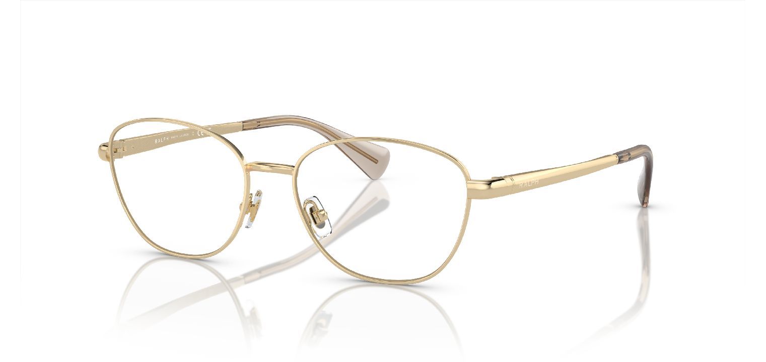 Lunettes de vue Femme Ralph 0RA6057 Ovale Doré