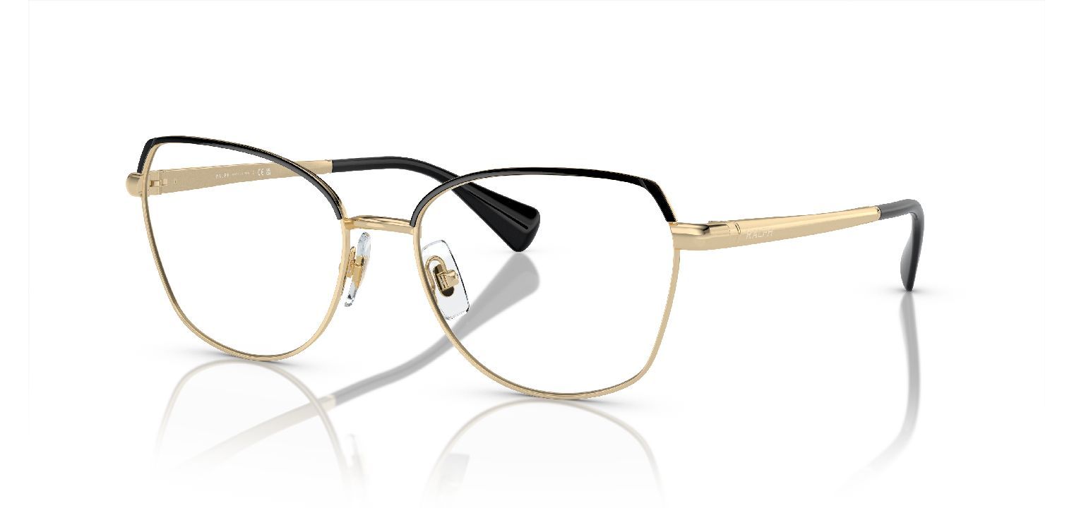 Lunettes de vue Femme Ralph 0RA6058 Ovale Doré