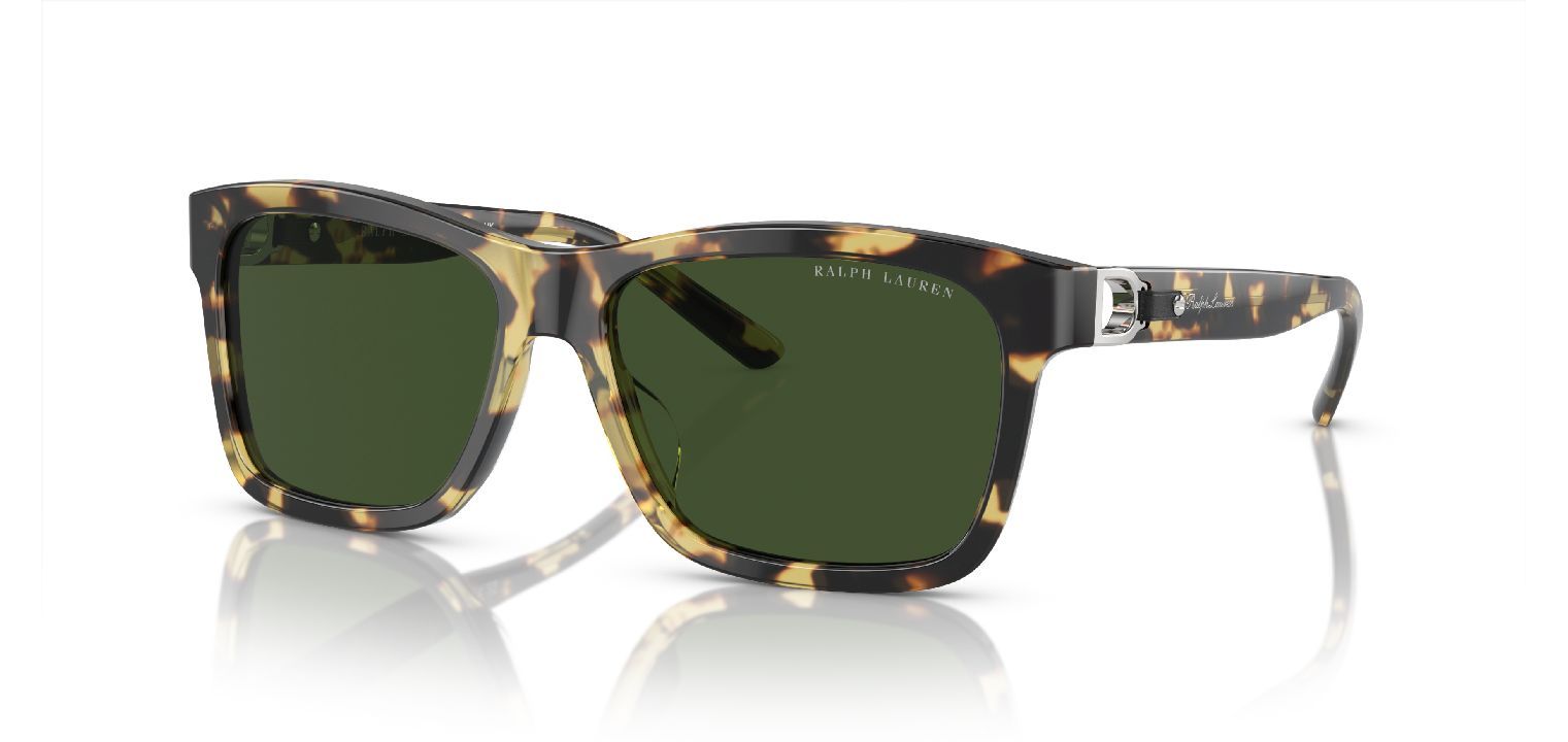Lunettes de soleil Ralph Lauren Rectangle 0RL8203QU Ecaille pour Homme